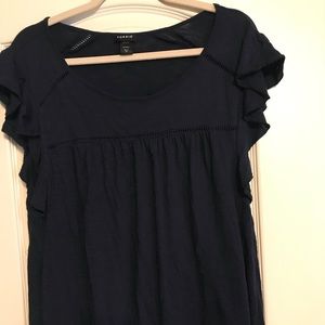 Navy Torrid Blue shirt size 2
